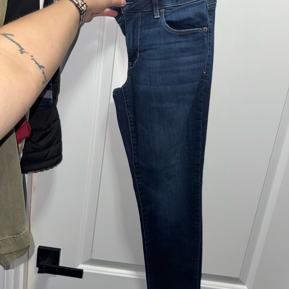 Dark Blue Denim Jeans